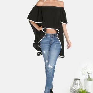 New  never worn off-shoulder top